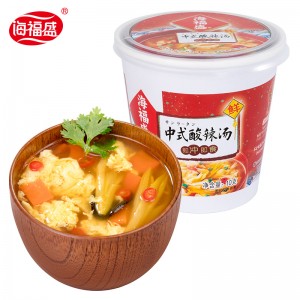 海福盛 中式酸辣汤10g（24桶/箱）到期日26.3.19