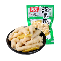 有友泡椒凤爪 100g（70包/箱）到期日25.7.14