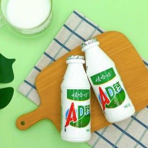 娃哈哈 AD钙奶饮品 4瓶连装/880ml（6排/箱）到期日25.8.10