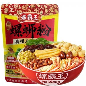 【国内版含蛋】螺霸王 螺蛳粉 烹煮型 330g（24包/箱）到期日25.12.25