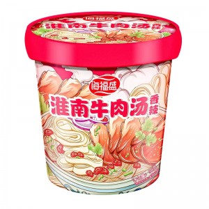 海福盛 淮南牛肉味香辣粉丝 95g（12桶/箱）到期日25.9.10