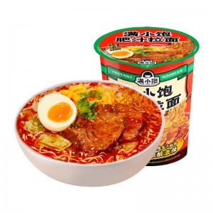 满小饱 肥汁拉面桶装 101.5g（12桶/箱）到期日25.10.22