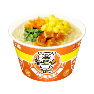 公仔 迷你排骨面34g（18盒/箱）到期日25.8.12