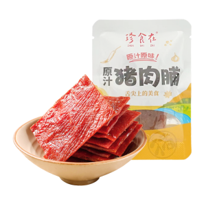 珍食在 猪肉脯 香辣 约12.5g（约200包/箱）到期日26.2.24