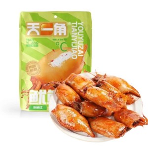 天一角 鱿鱼仔 剁椒红 68g（30包/箱）到期日25.7.19