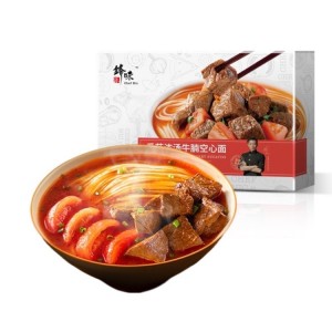  锋味派 番茄浓汤牛腩空心面 470.5g（20盒/箱）到期日25.9.9