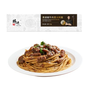  锋味派 黑胡椒牛肉意大利面 280.2g（25盒/箱）到期日26.1.31