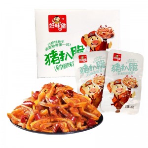 好味屋 猪扒脆 剁椒味脆骨16g*20包（20盒/箱）到期日25.8.15