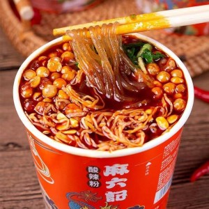 麻六记 酸辣粉 256g（24桶/箱）到期日25.9.2