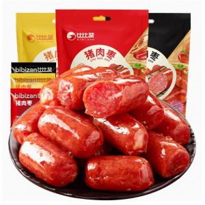 比比赞猪肉枣 黑椒味 100g（50包/箱）到期日25.11.5