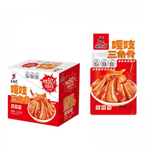 米斯巴 嗄吱三角骨 香辣味15g*20（5盒/箱）到期日25.12.15