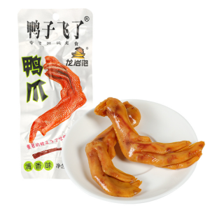  鸭子飞了龙岩泡鸭爪清香味26.9g（30根/袋）到期日26.1.6