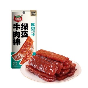绿盛牛肉棒 原味12g（80包/箱）到期日25.8.3