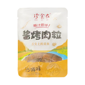 珍食在 烤肉粒 沙嗲味 约12.5g（200包/箱）到期日25.10.19