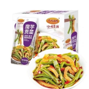 中洲渔馆 魔芋贡菜 酸辣味 15g*20（20盒/箱）25.8.20