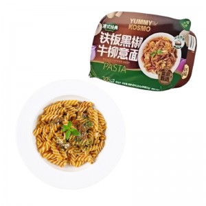 怡芽 铁板黑椒牛柳意面  116.4g（12包/箱）到期日26.2.26