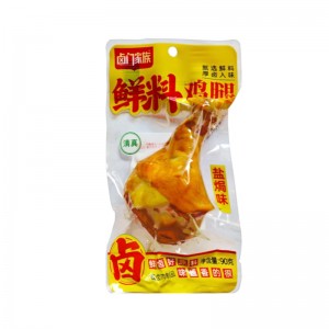 卤门家族 鲜料鸡腿 盐焗味90g（50包/箱）到期日26.3.15