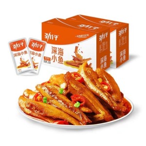  劲仔 深海小鱼 香辣味12g*20包（10盒）到期日25.11.22