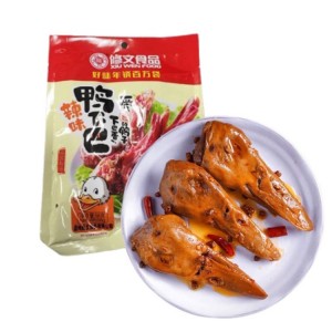 修文鸭下巴58g（50个/箱）到期日25.9.20